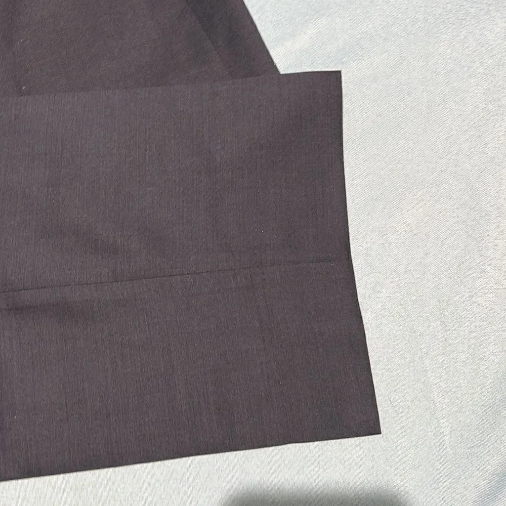 KENNETH COLE 2‎ Piece Suit Mens Jacket 42L Pants 36Wx31L Wool Solid Charcoal